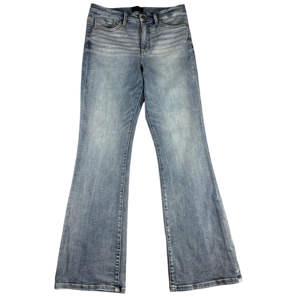 Buckle Black Fit No 75 Bootcut Jeans Women's 31x34 Blue Denim Faded Stretch Wear
